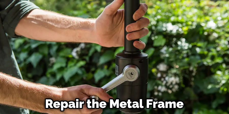 Repair the Metal Frame