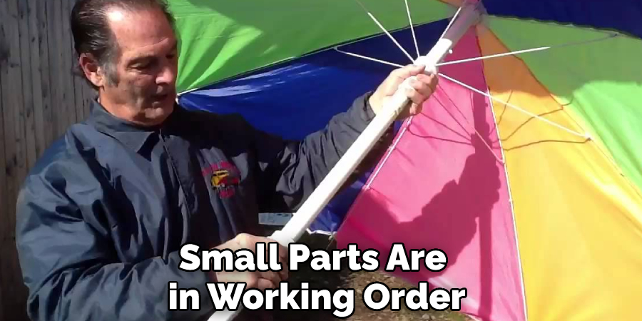 Small Parts Are in Working Order