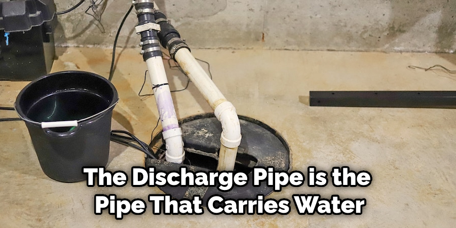 The Discharge Pipe is the Pipe That Carries Water