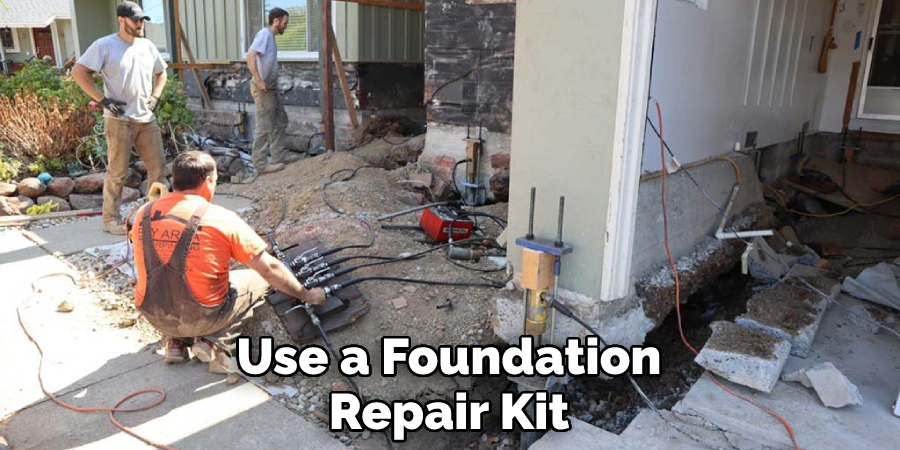 Use a Foundation Repair Kit