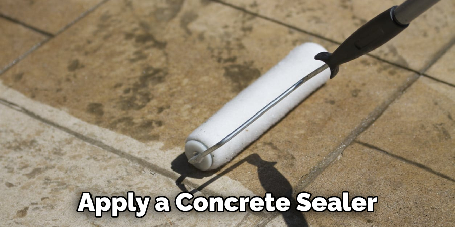 Apply a Concrete Sealer