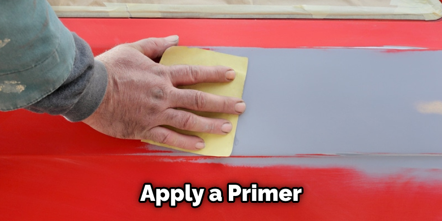 Apply a Primer