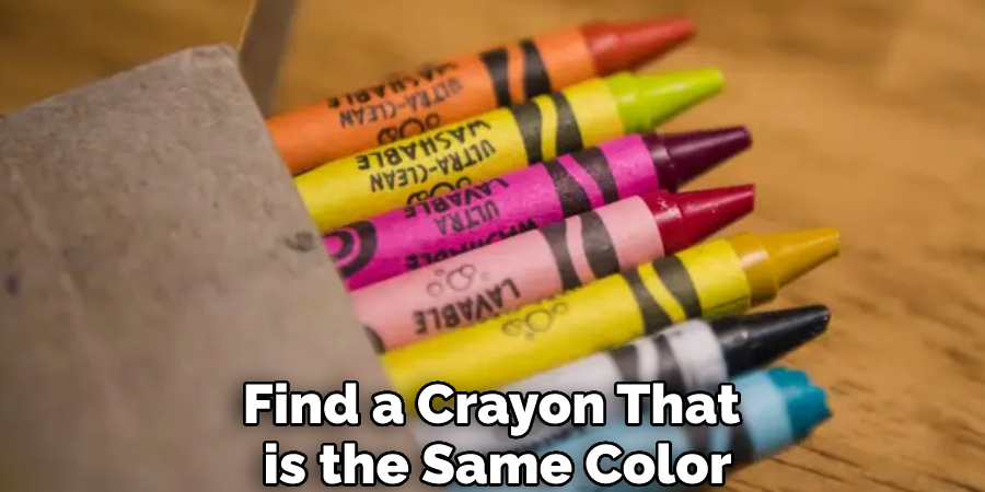 Find a Crayon That is the Same Color