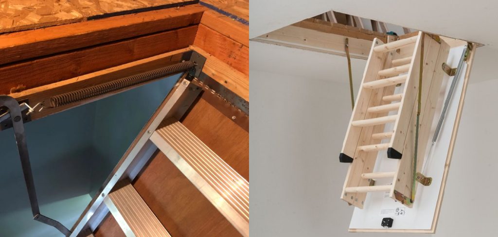How to Fix Attic Ladder Spring