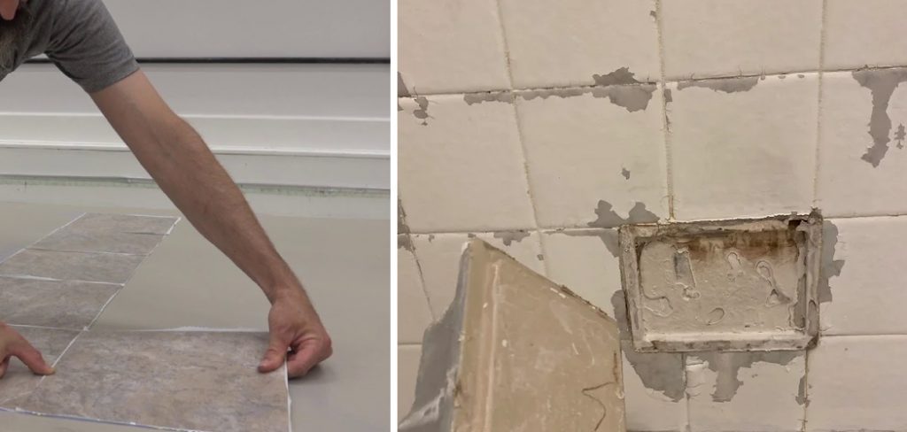 How to Fix Peeling Tile