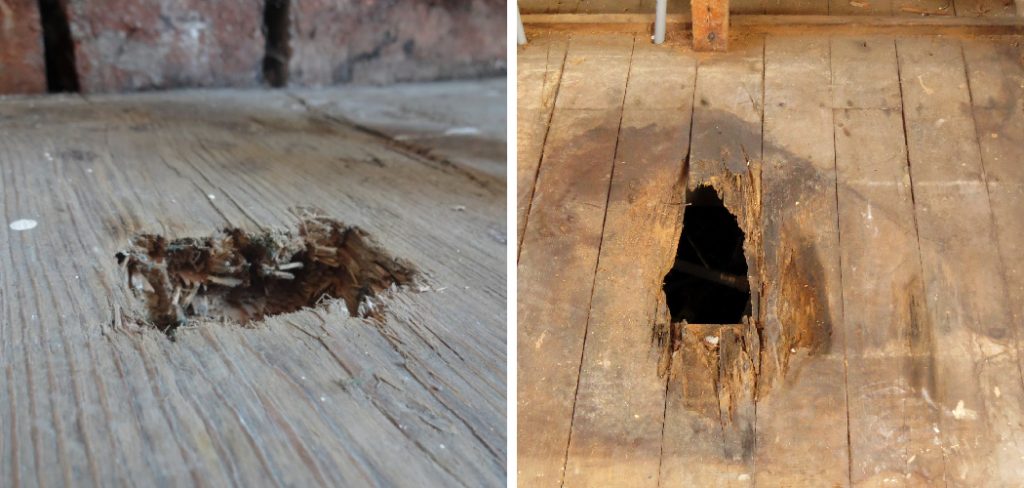 How to Fix a Large Hole in Hardwood Floor