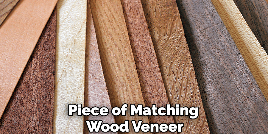 Piece of Matching Wood Veneer