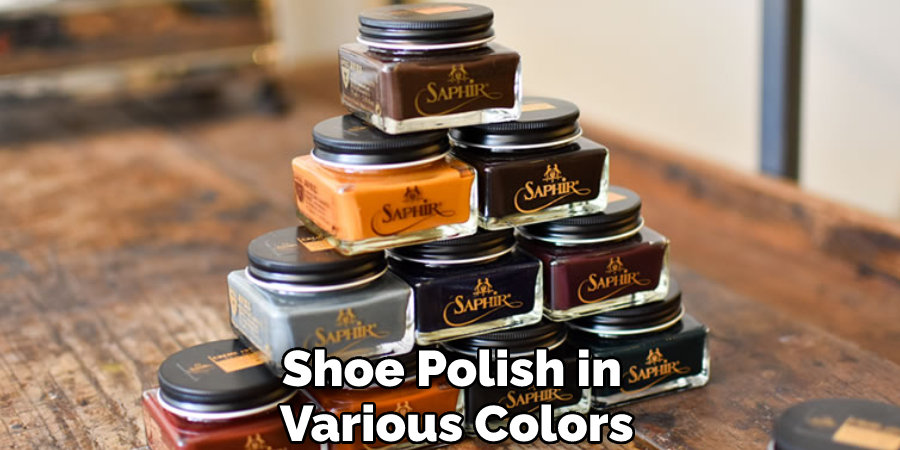 Shoe Polish in Various Colors