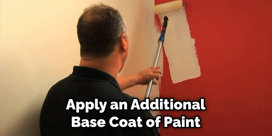 Apply an Additional Base Coat of Paint