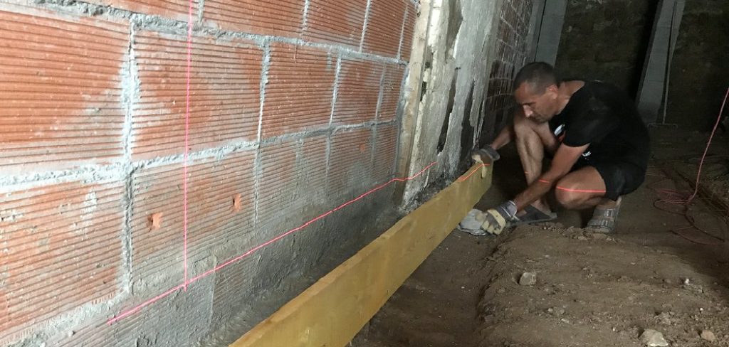 How to Fix a Leaning Foundation Wall