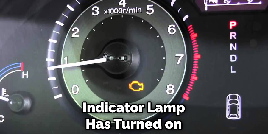 Indicator Lamp Has Turned on