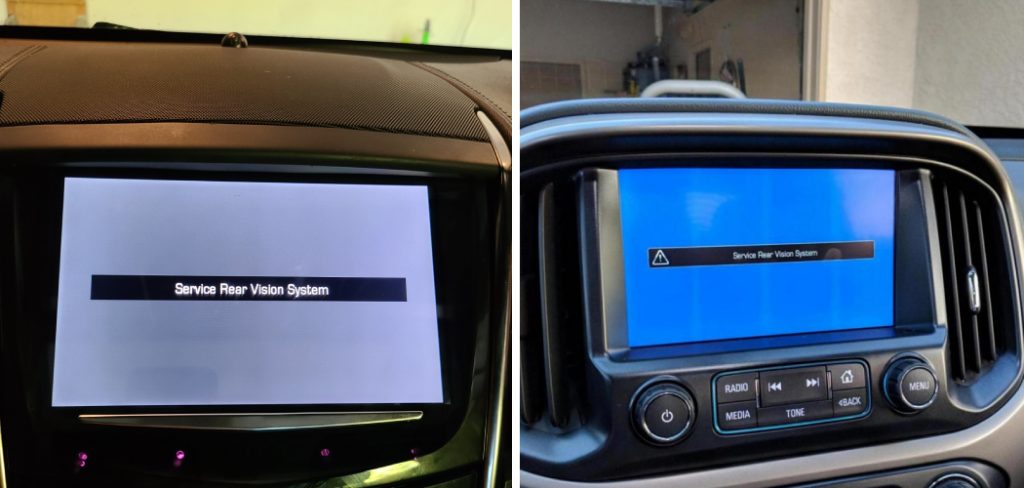 How to Fix Service Rear Vision System