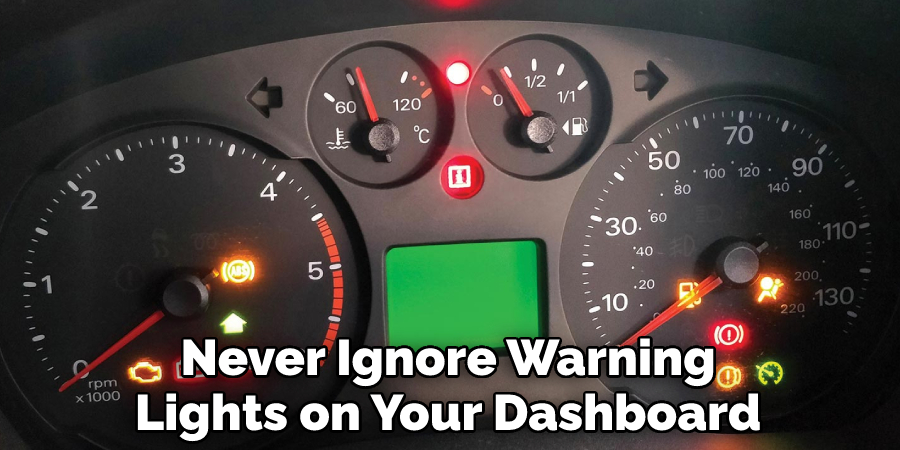 Never Ignore Warning Lights on Your Dashboard