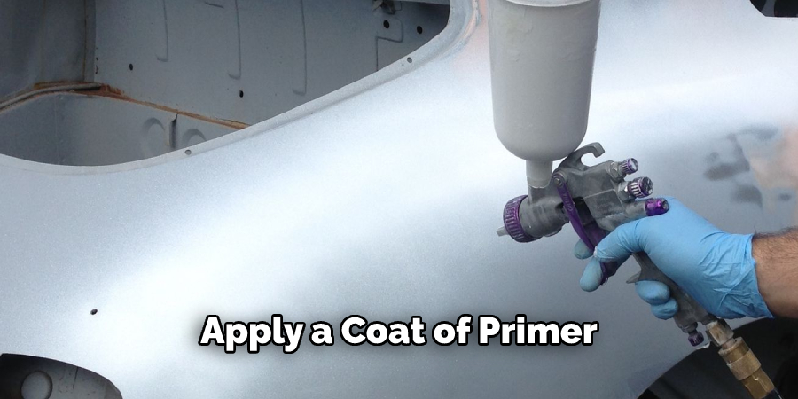 Apply a Coat of Primer
