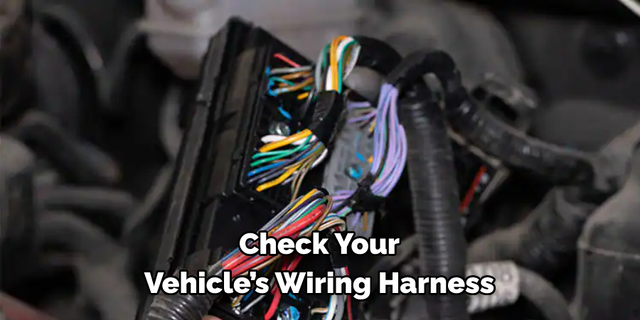 Check Your 
Vehicle’s Wiring Harness