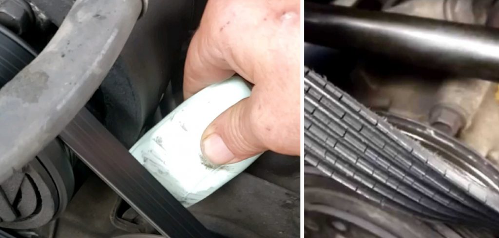 How to Fix a Squeaky Belt With Soap
