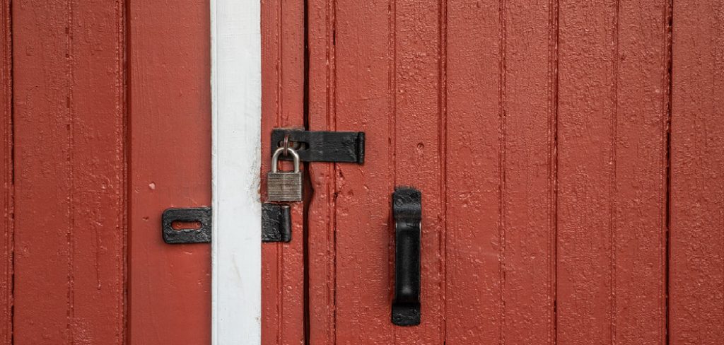 How to Fix a Warped Barn Door