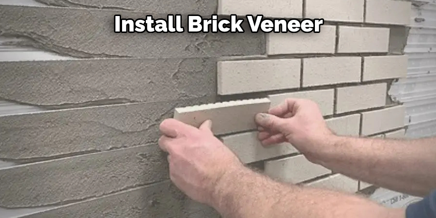 Install Brick Veneer