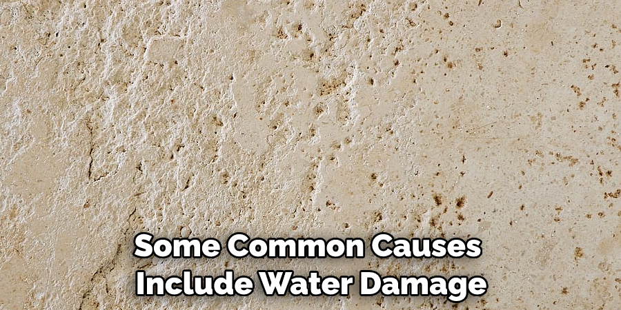 Some Common Causes 
Include Water Damage