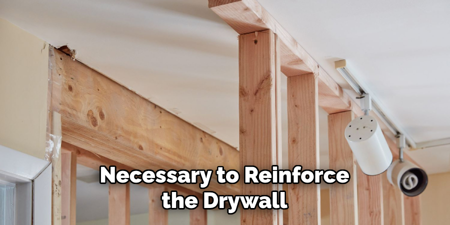 Necessary to Reinforce the Drywall