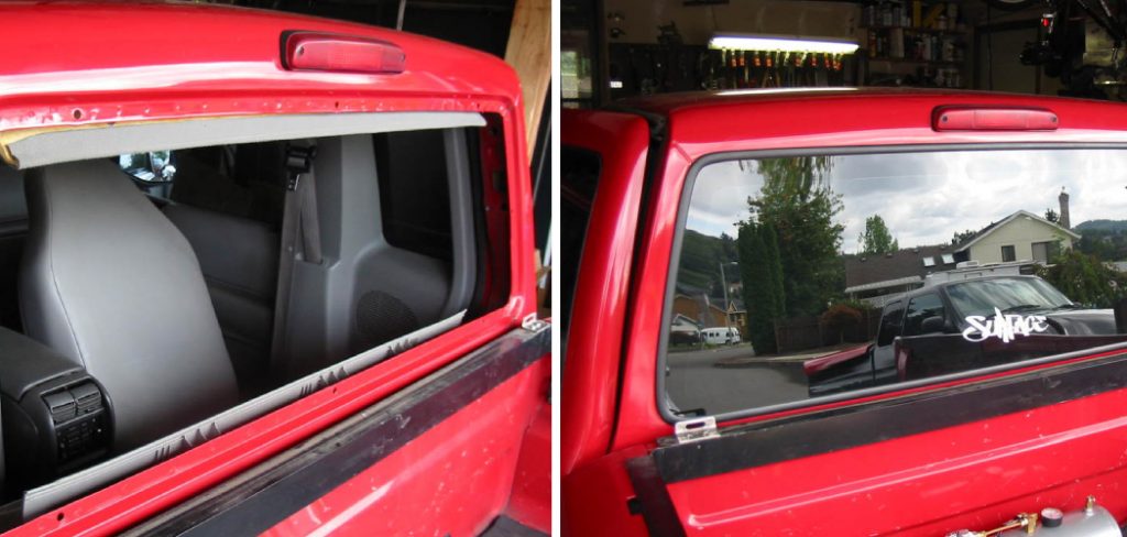 How to Fix a Leaky Back Window on a Truck