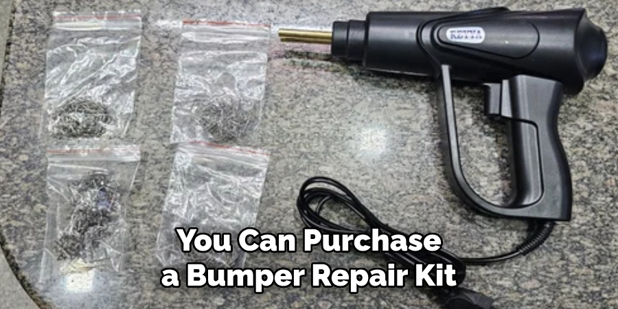 You Can Purchase a Bumper Repair Kit
