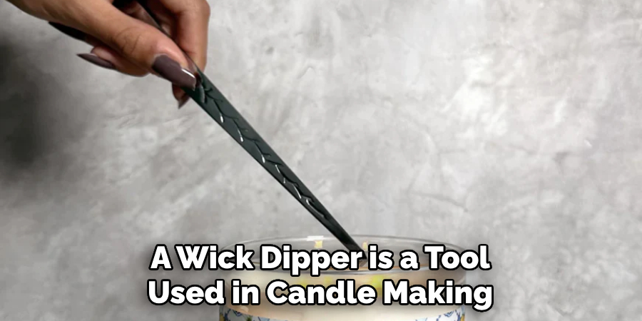 A Wick Dipper is a Tool Used in Candle Making