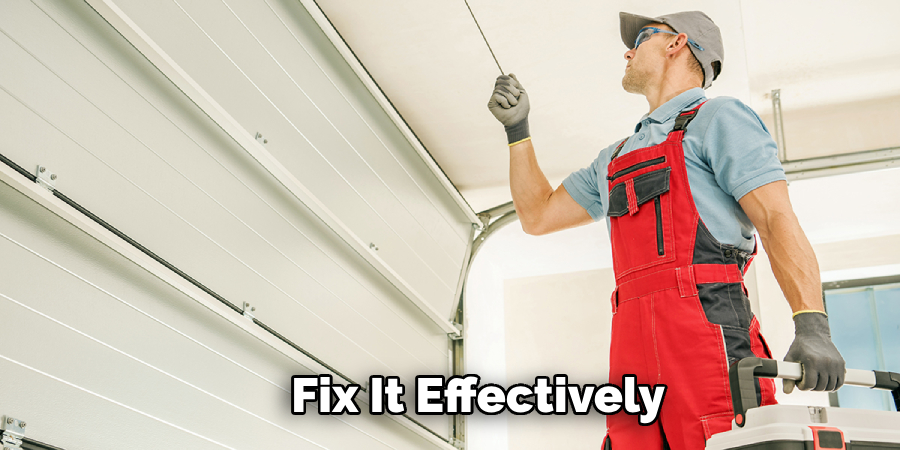 Fix It Effectively