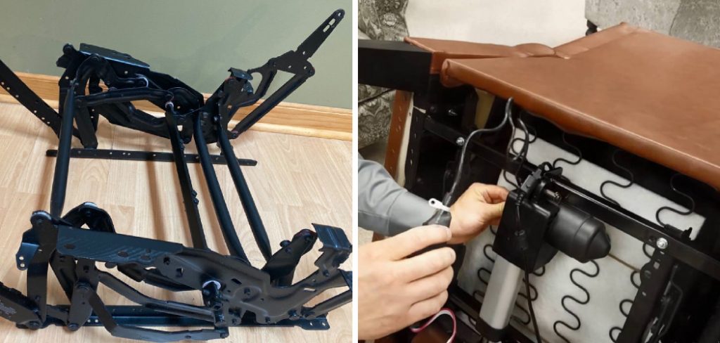 How to Fix Bent Recliner Mechanism