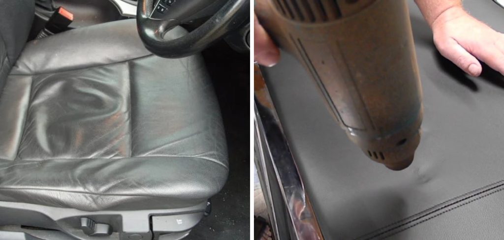 How to Fix Dents in Leather Seats