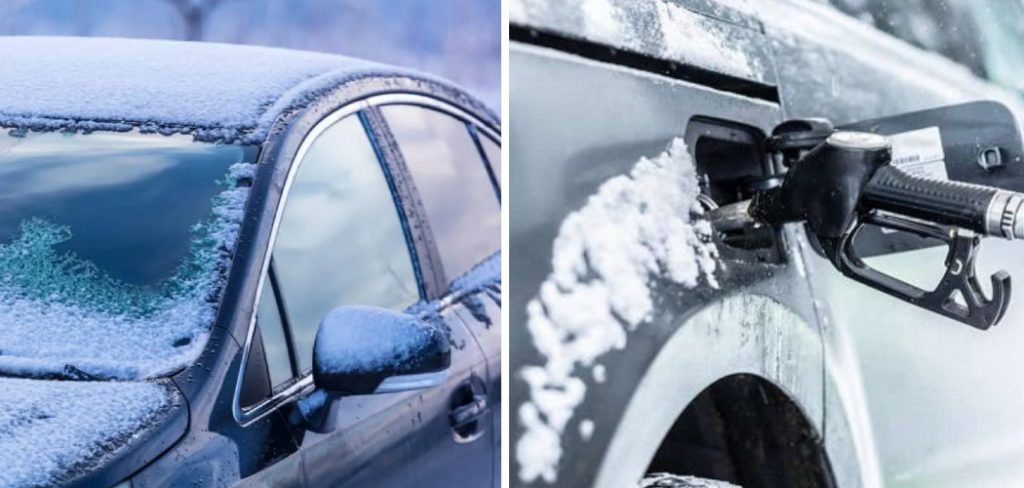 How to Fix Frozen Gas Line in Car