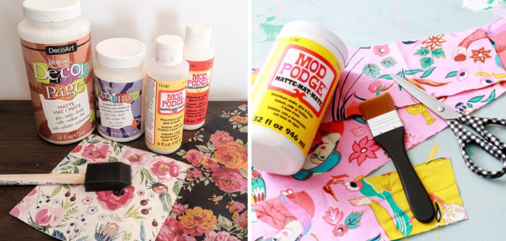 How to Fix Modge Podge Mistakes