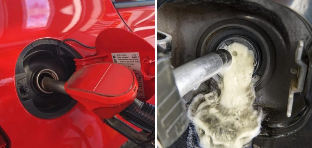 How to Fix Overfilled Gas Tank