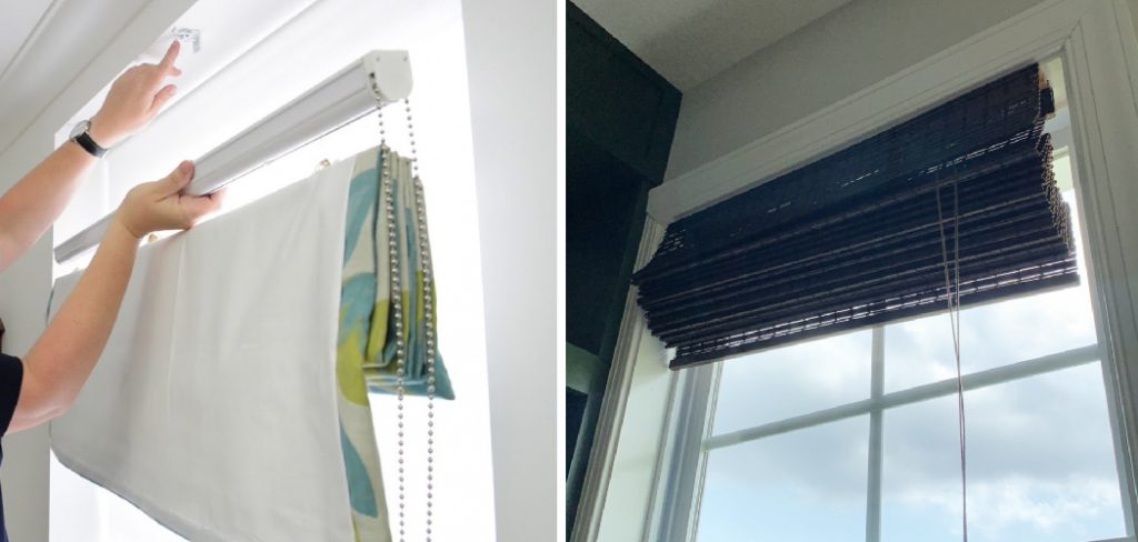 How to Fix Roman Shades