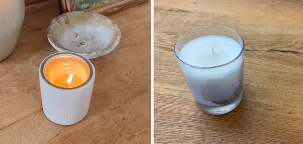 How to Fix Sunken Candles