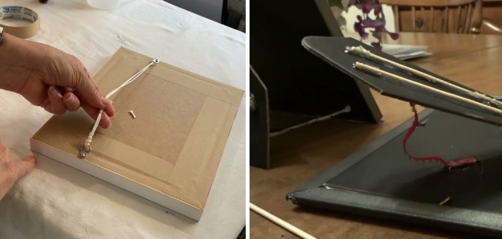How to Fix a Picture Frame Back