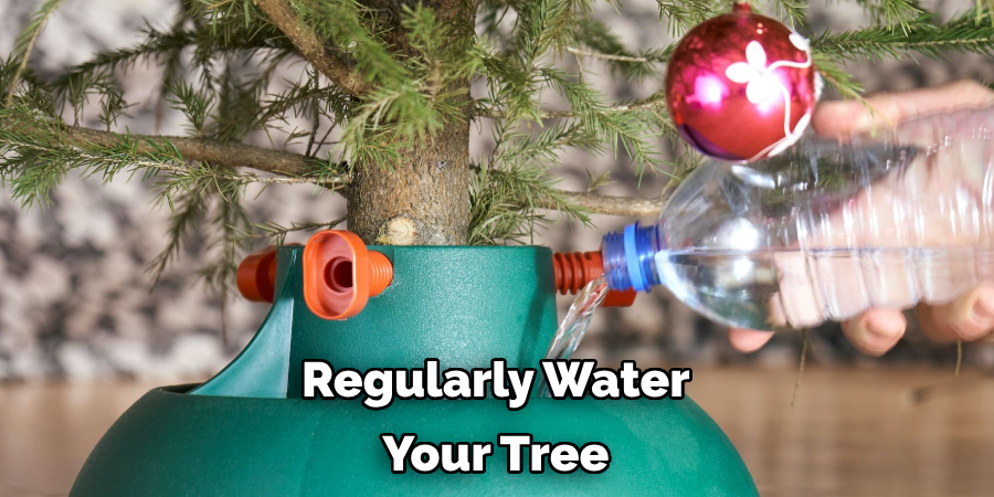Regularly Water Your Tree
