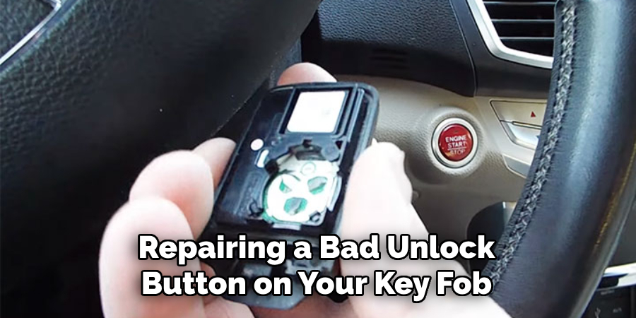 Repairing a Bad Unlock Button on Your Key Fob