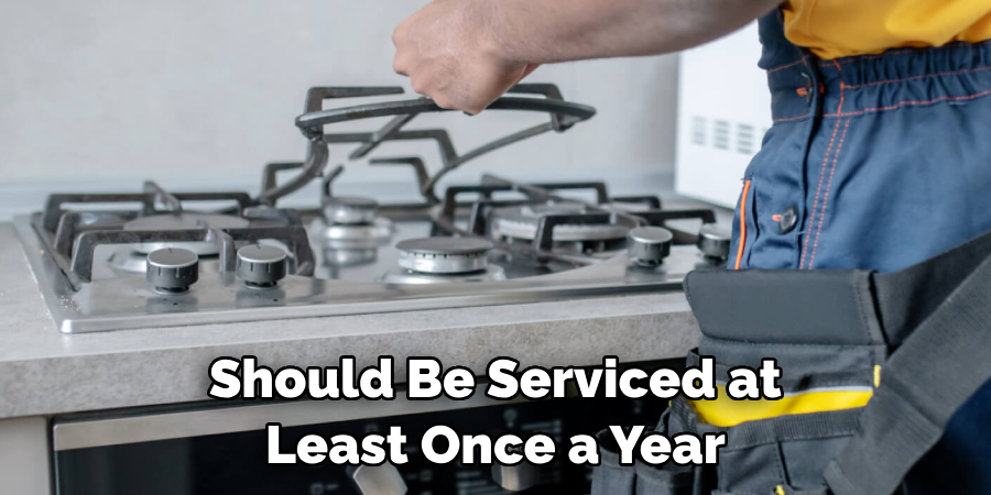 Should Be Serviced at Least Once a Year