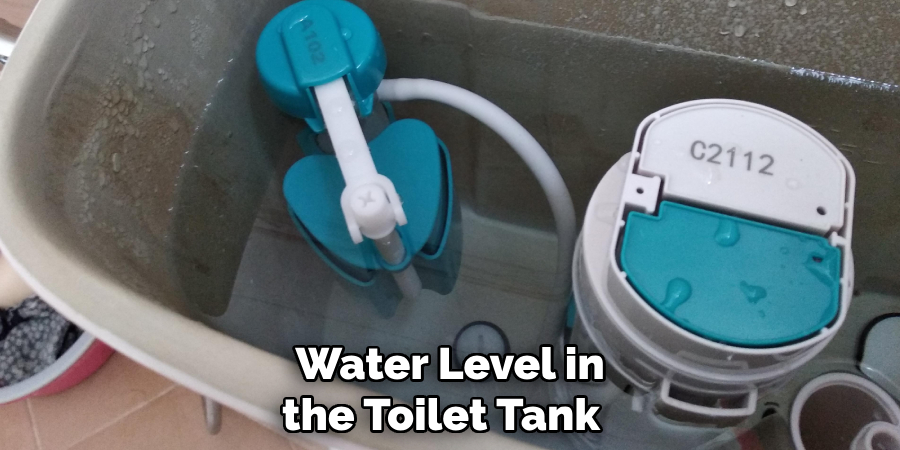 Water Level in the Toilet Tank 