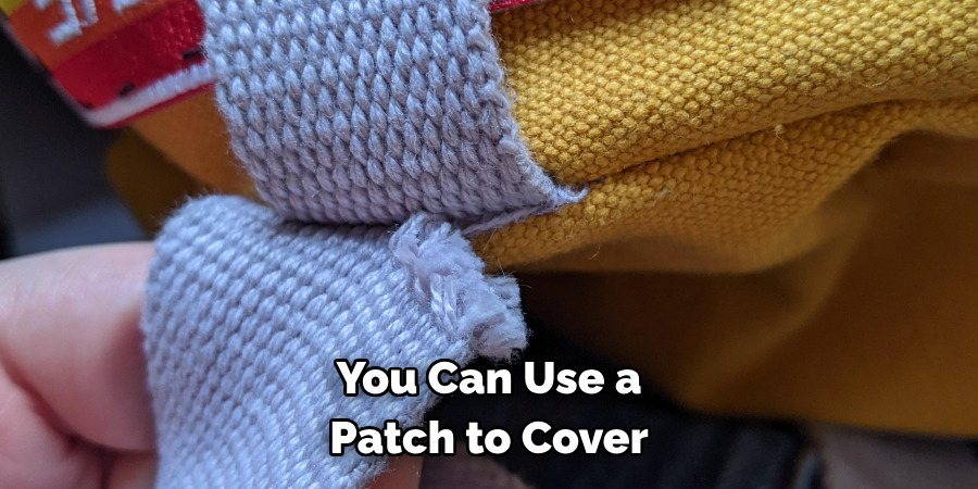 You Can Use a Patch to Cover