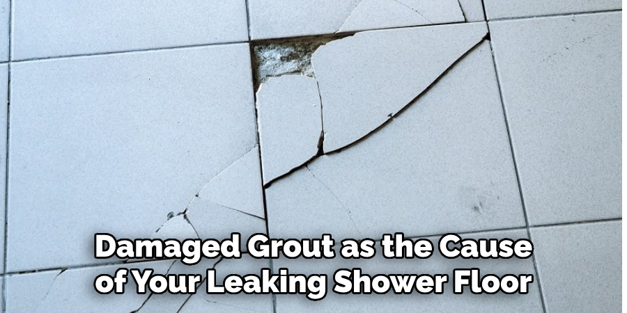Damaged Grout as the Cause of Your Leaking Shower Floor