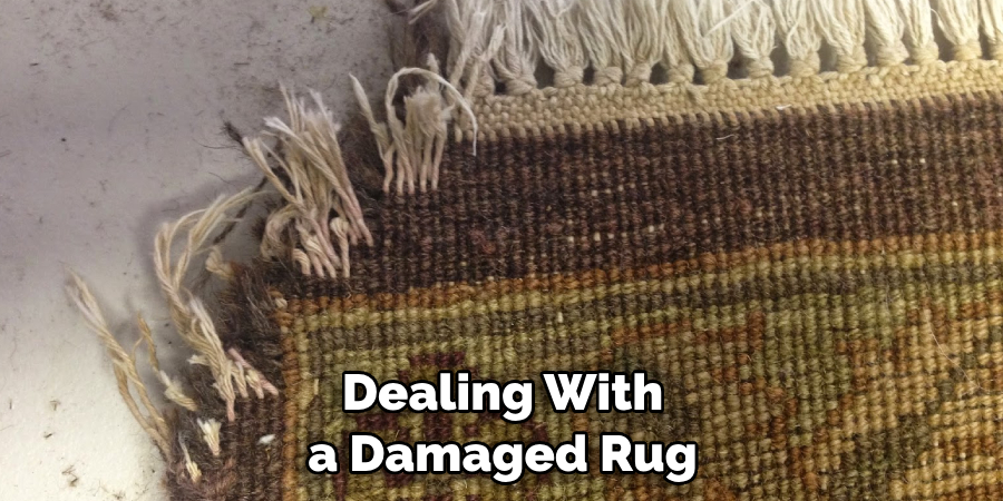 Dealing With a Damaged Rug