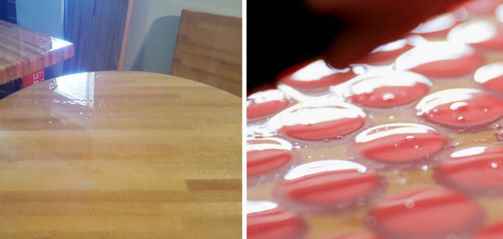 How to Fix Bubbles in Cured Epoxy Table