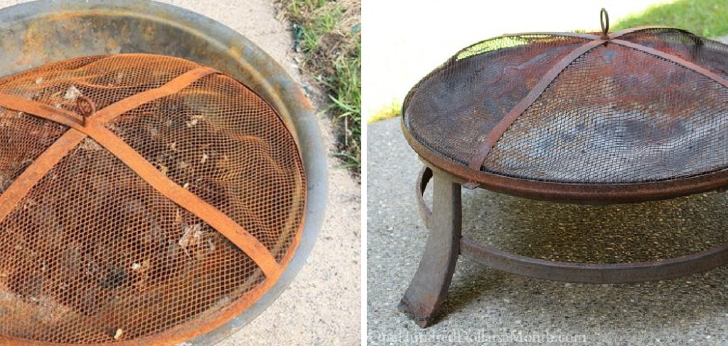 How to Fix a Rusted Fire Pit
