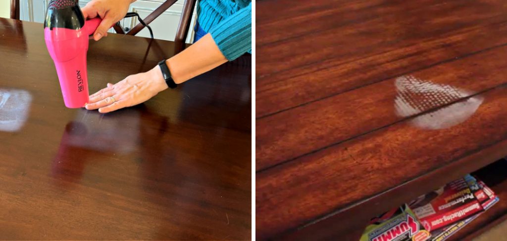 How to Fix a Wood Table Top With Heat Damage