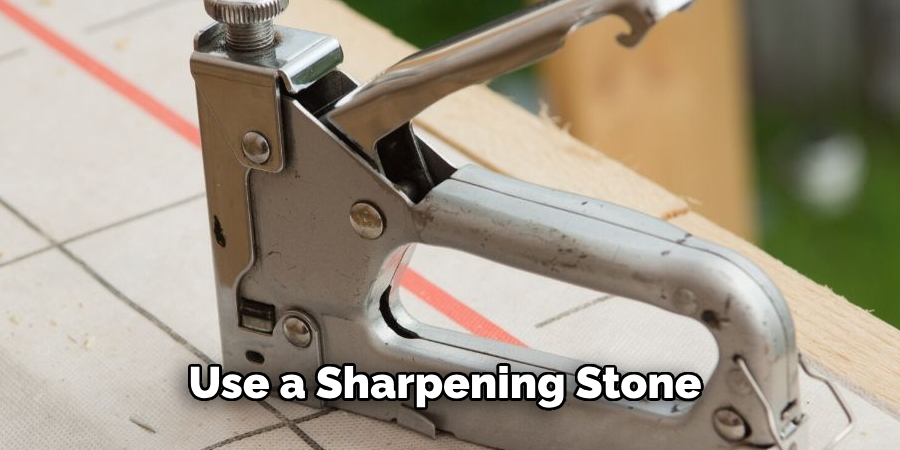Use a Sharpening Stone 