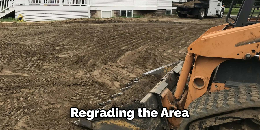 Regrading the Area 