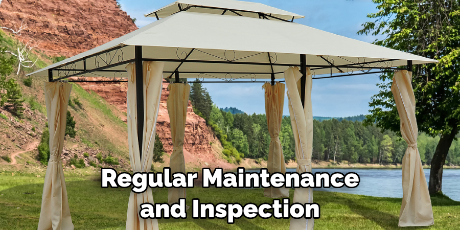 Regular Maintenance and Inspection