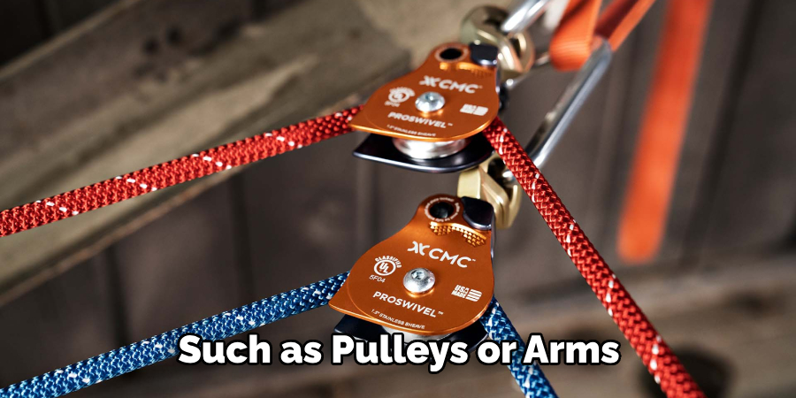 Such as Pulleys or Arms